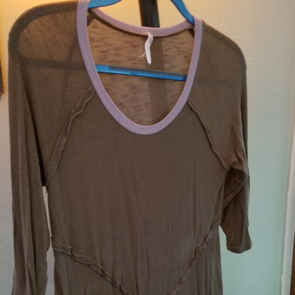 Free People Weekend Layering Tee